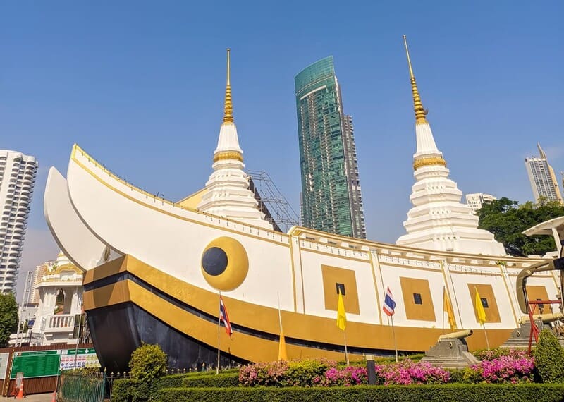Tìm về Chùa thuyền Wat Yan Nawa giữa lòng Thủ đô Bangkok 5