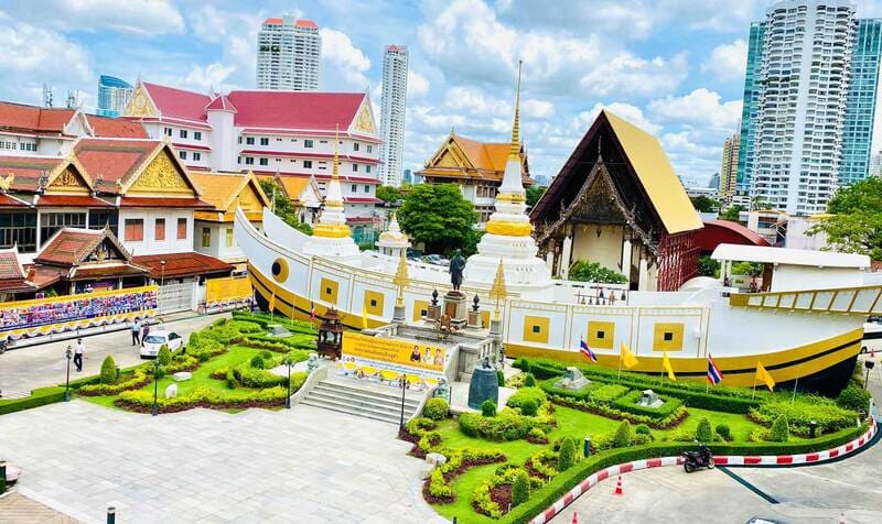 Tìm về Chùa thuyền Wat Yan Nawa giữa lòng Thủ đô Bangkok 9