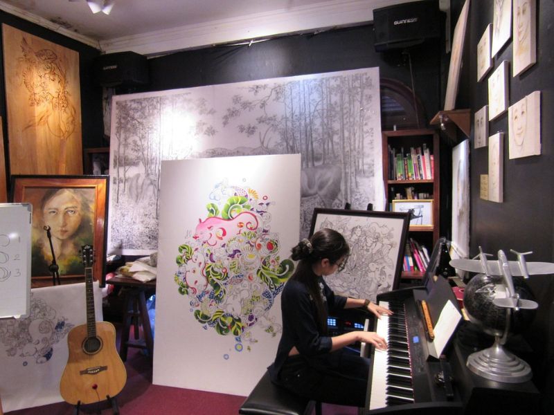 Top 9 workshop vẽ tranh nghệ thuật thư giãn tại Sài Gòn 7