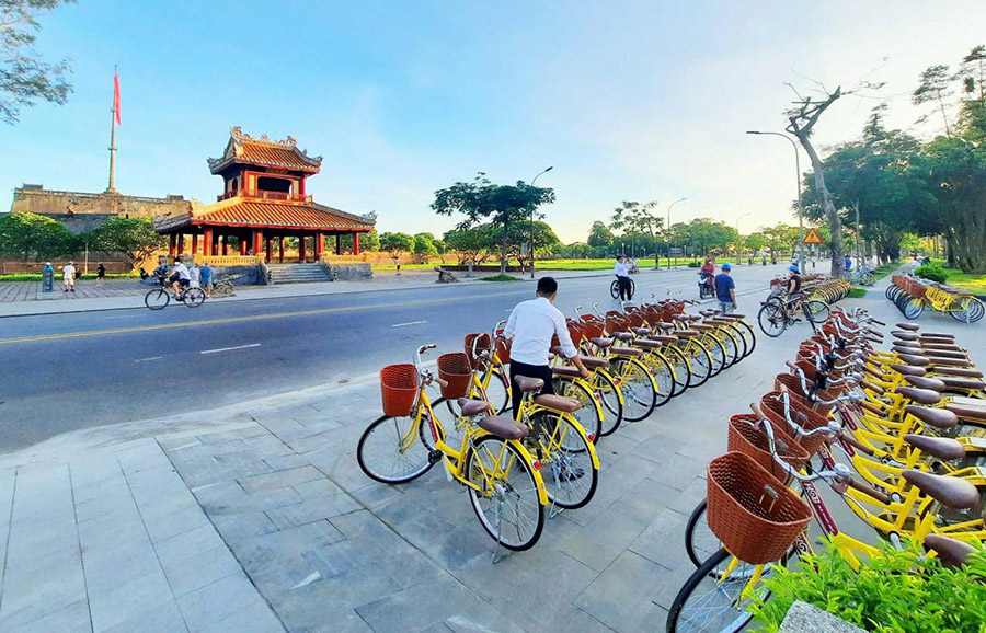 Xe đạp công cộng ở Huế, phương tiện di chuyển thân thiện với môi trường 4