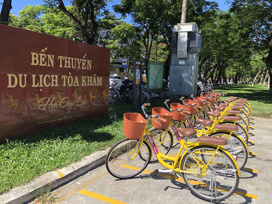 Xe đạp công cộng ở Huế, phương tiện di chuyển thân thiện với môi trường 5