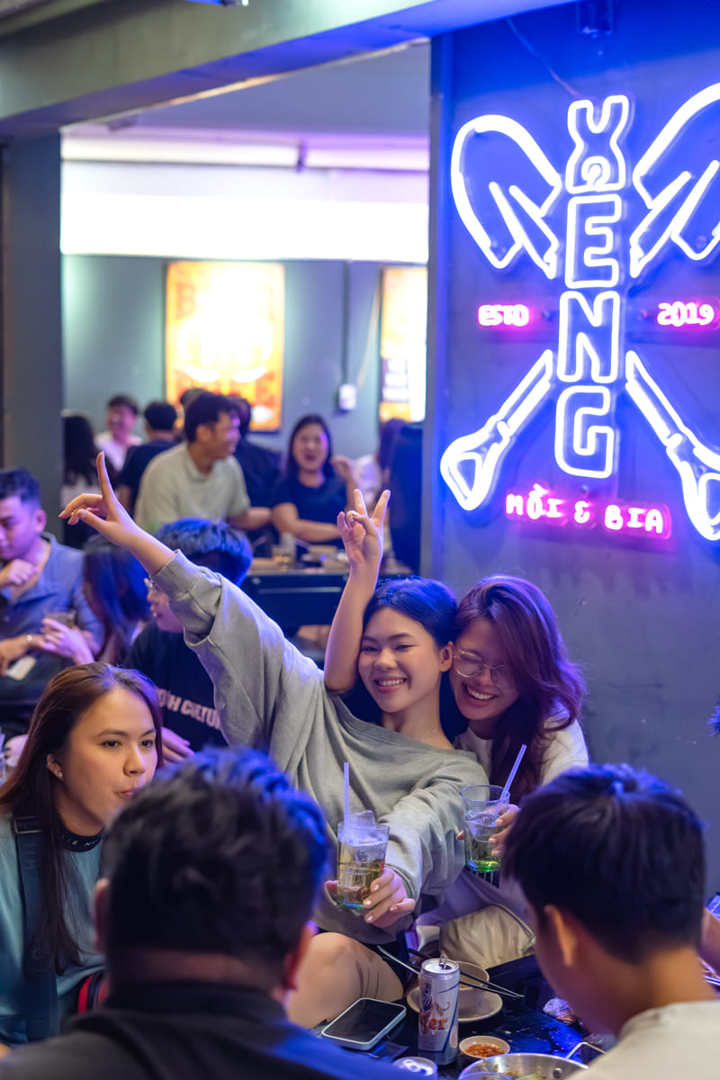 Đến XẺNG Mồi & Bia bật mood bung vị chill hết mình 4