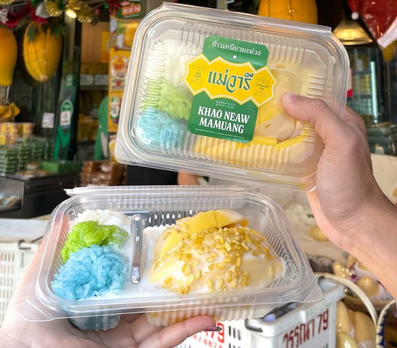 Review xôi xoài Mae Varee Bangkok nổi tiếng 40 năm 2