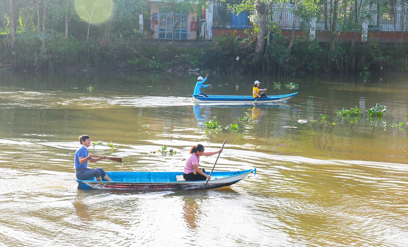 Xuồng ba lá miền Tây, tâm điểm giữa không gian sông nước 5