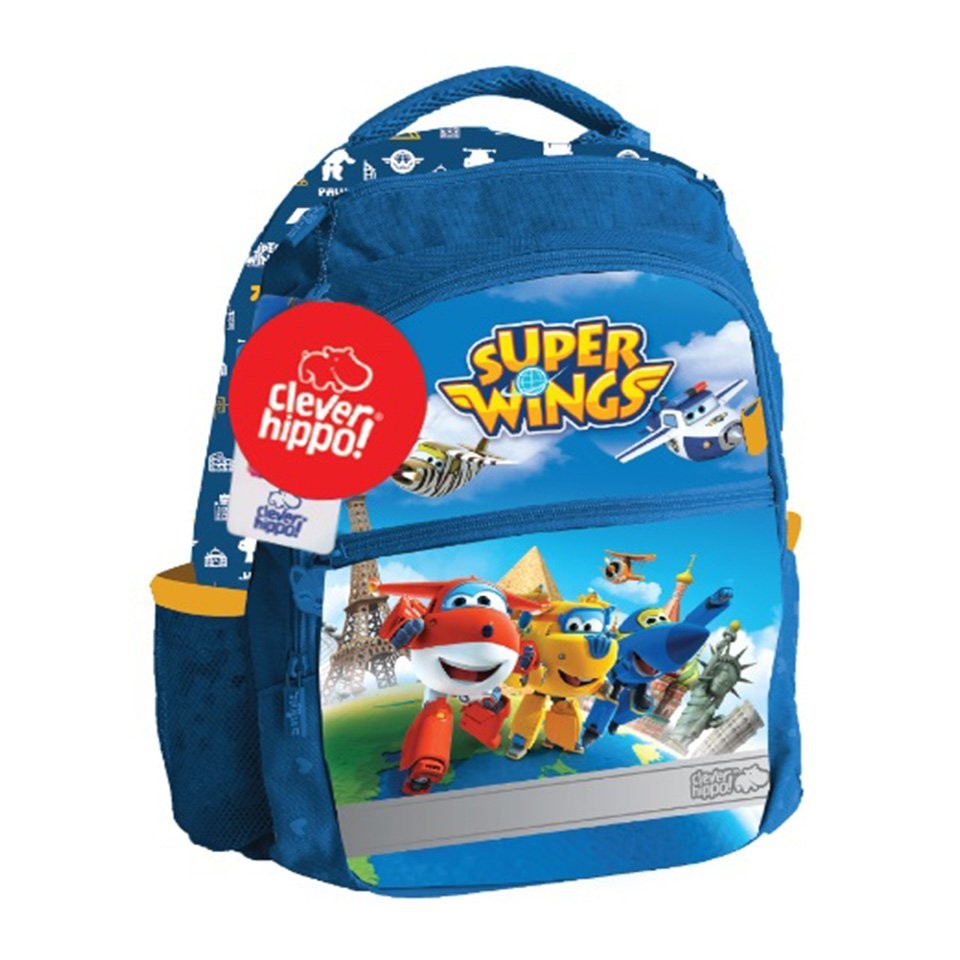 Vali Clever Hippo ActiveX Superwings Global Delivery S Blue