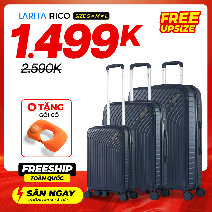 Larita Rico size S+M+L chỉ 1.499K - Free Upsize