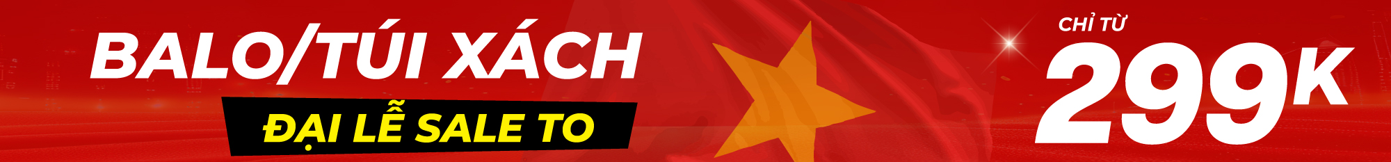 Balo/Túi xách - Đại lễ sale to chỉ từ 299K