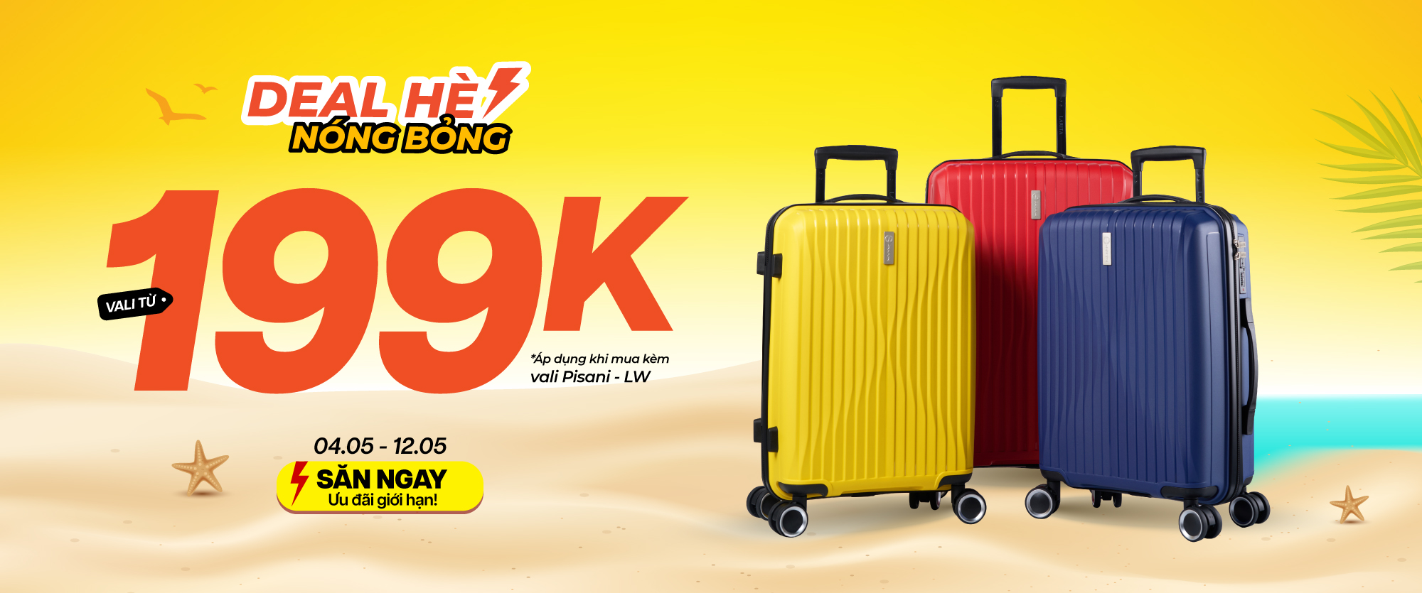 DEAL HÈ SALE NÓNG BỎNG