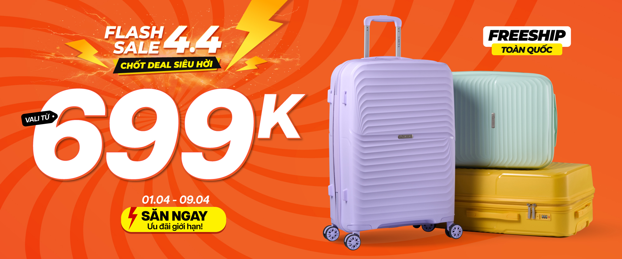 FLASH SALE 4.4