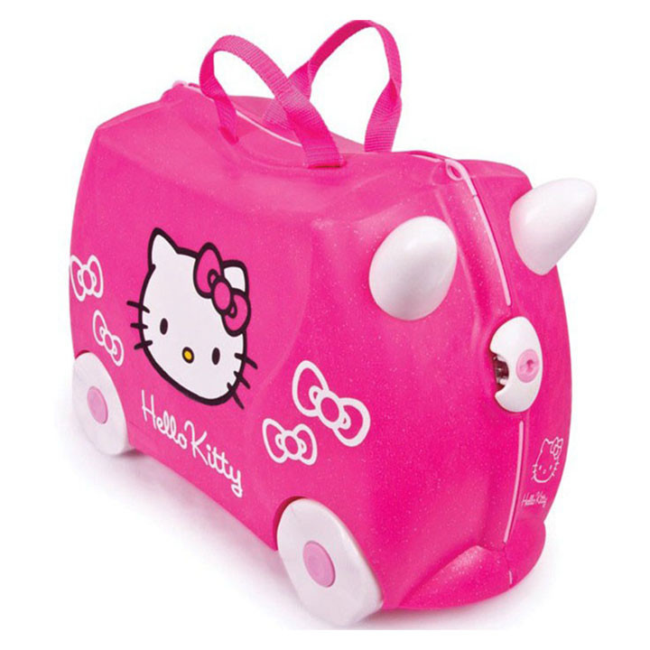 Vali kéo trẻ em Trunki - Hello Kitty 0131-GB01 được làm từ ABS cao cấp