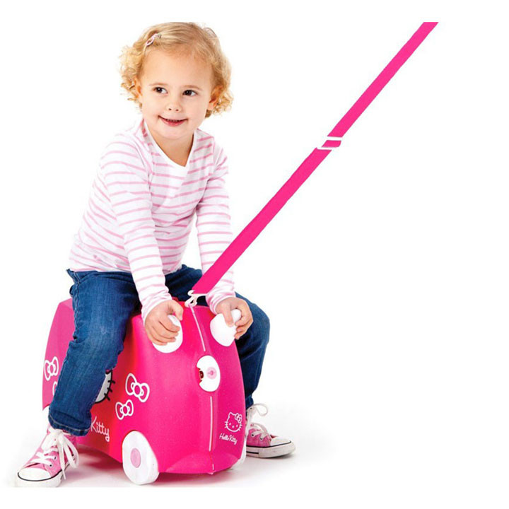 Vali kéo trẻ em Trunki - Hello Kitty 0131-GB01 vừa là vali, vừa là ghế ngồi