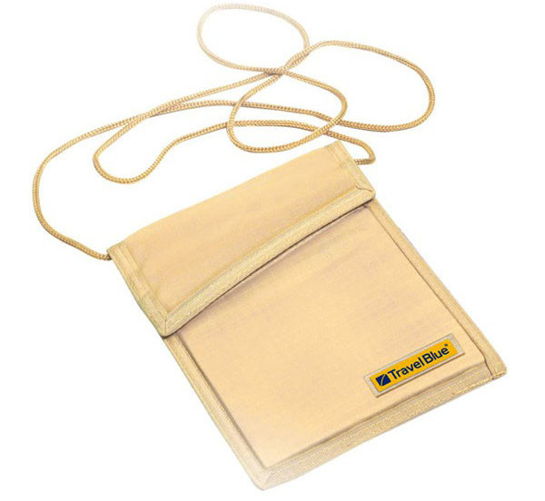 Phụ kiện du lịch Travel Blue Túi Đeo Cổ 125 S Yellow 2