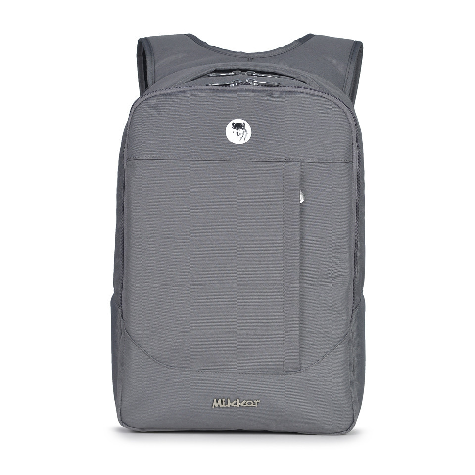 mikkor-the-arthur-backpack-m-dark-mouse-grey