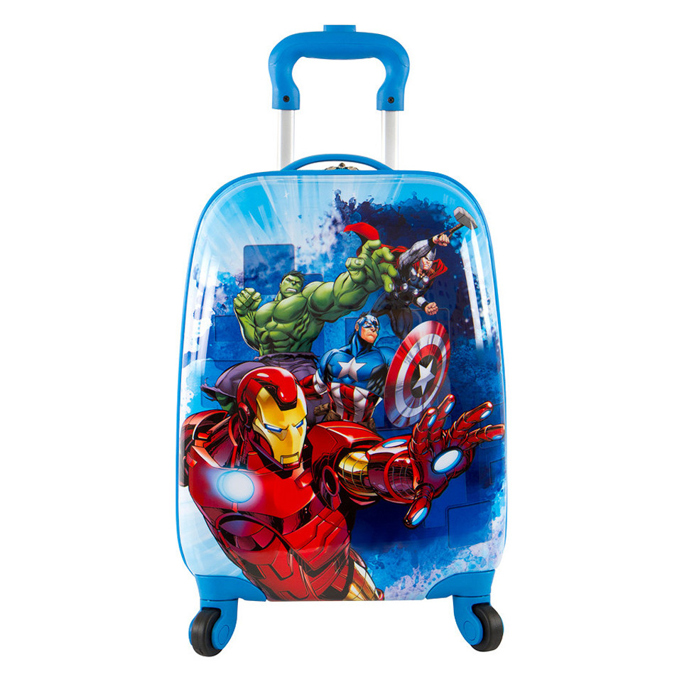 Vali Heys Vali kéo xoay 360 Hình Avengers 16198-6022-00 M Blue 2