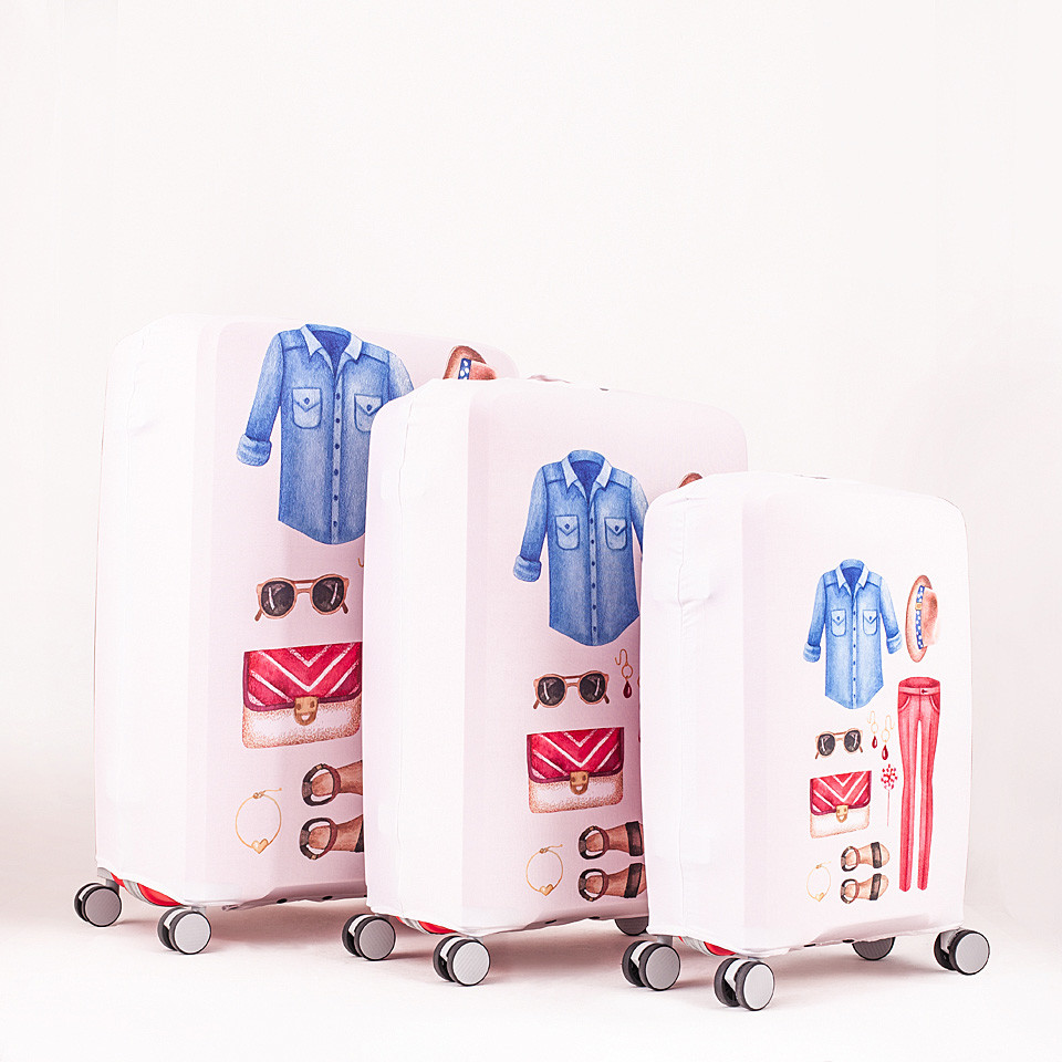 Bao trùm Vali The Travel Star 59677 S Ða Màu 2