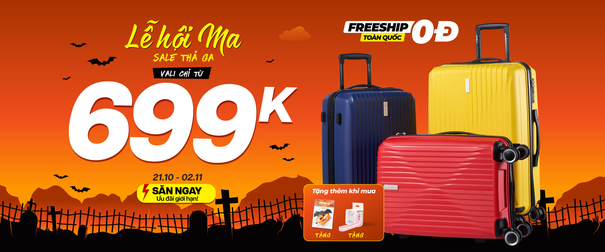 LỄ HỘI MA SALE THẢ GA