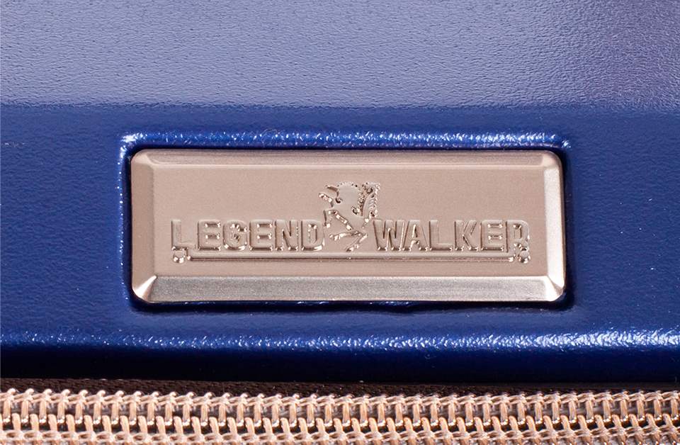Vali kéo nhựa cứng Legend Walker 5205_48_CGD S Champagne Gold