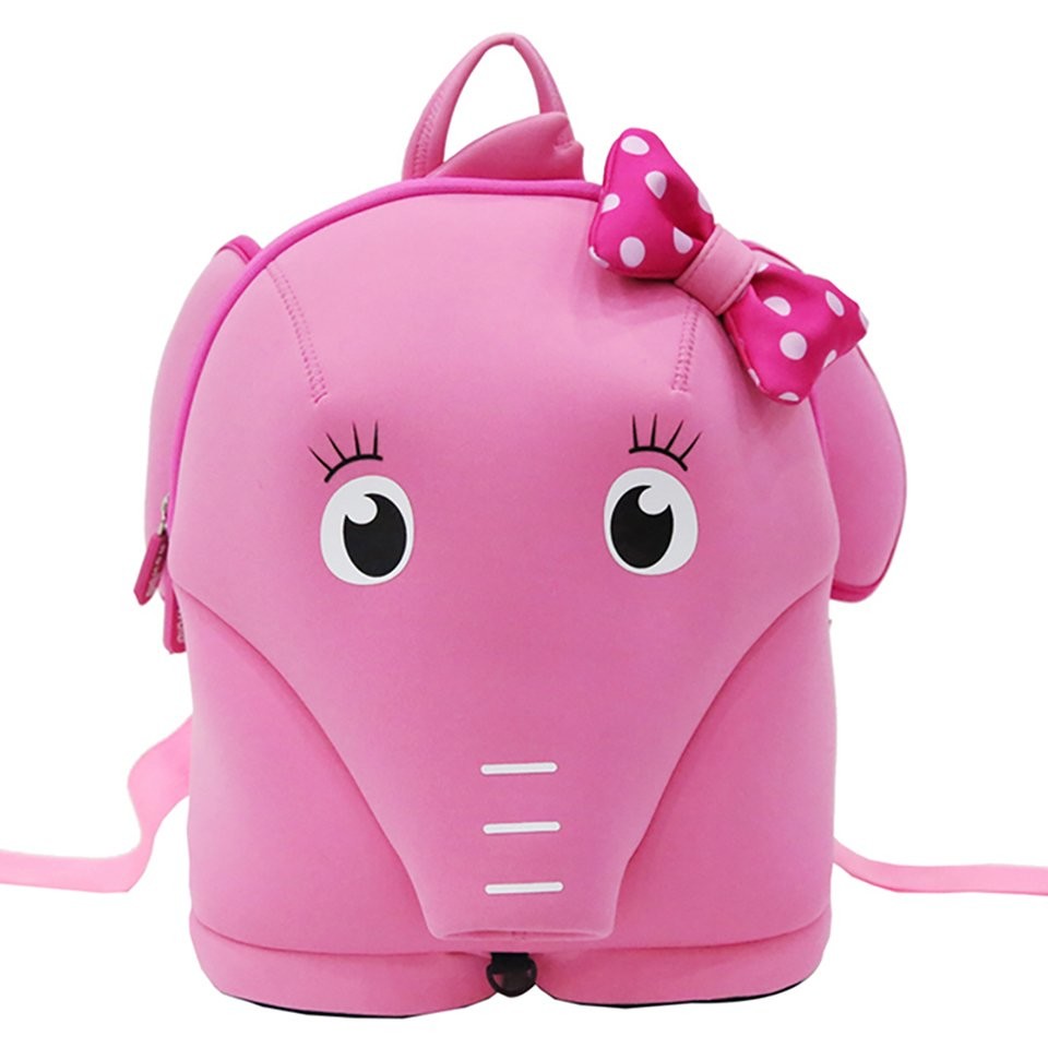 Balo Nohoo Elephants NH071 Backpack M Pink