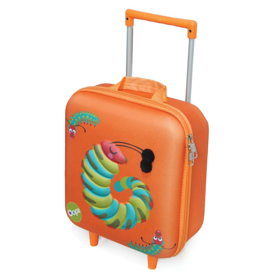 Vali Oops Vali kéo siêu nhẹ mini hình chú sâu M Orange