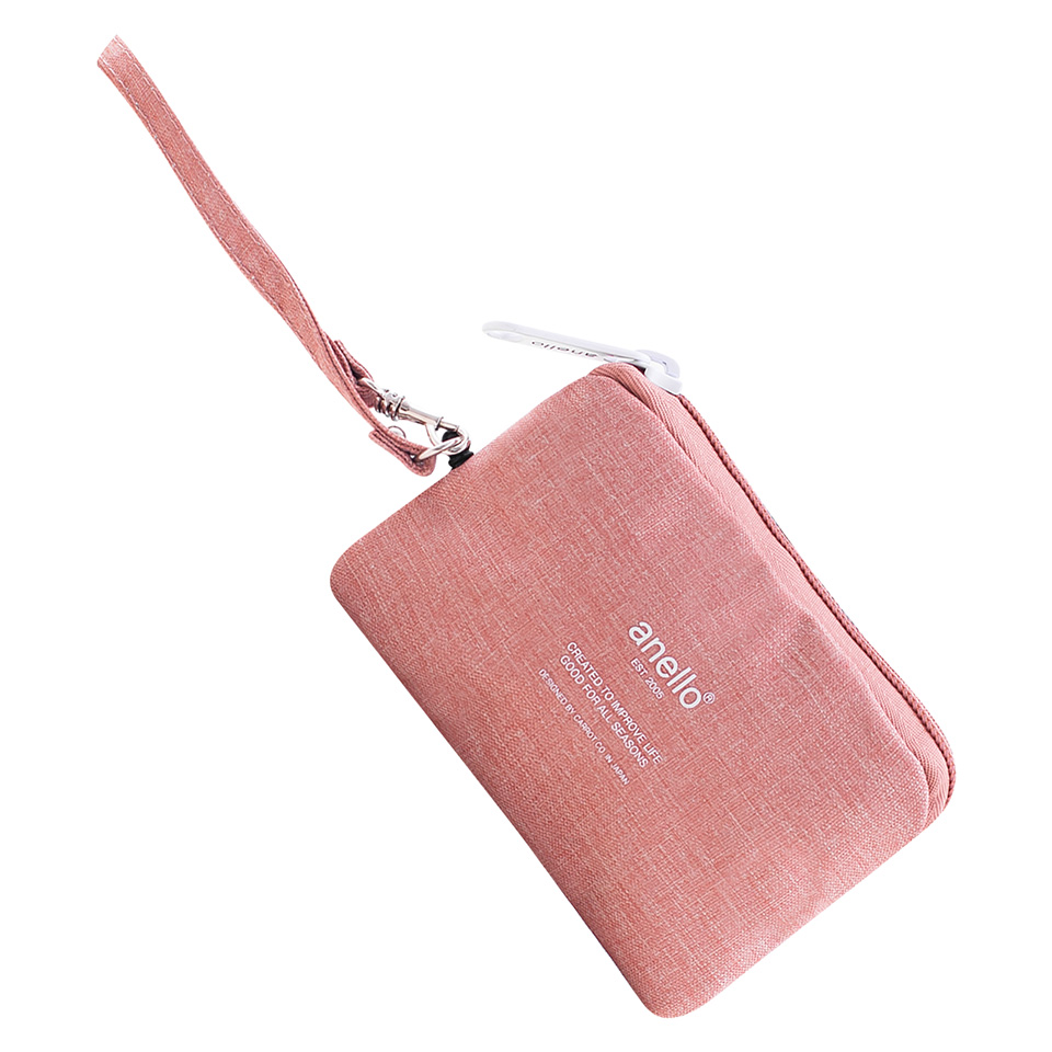 Túi phụ kiện du lịch Anello AU-H1159-NPI S Nude Pink