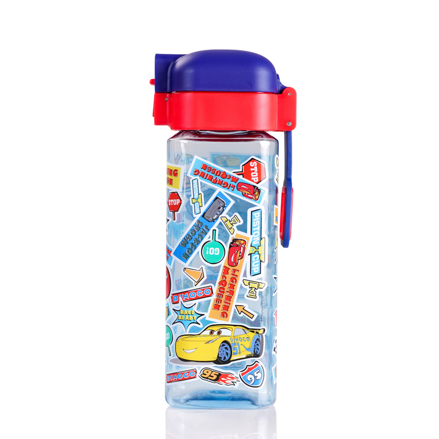 Bình nước Disney Mc Queen 49502 Water Bottle 550ml Blue