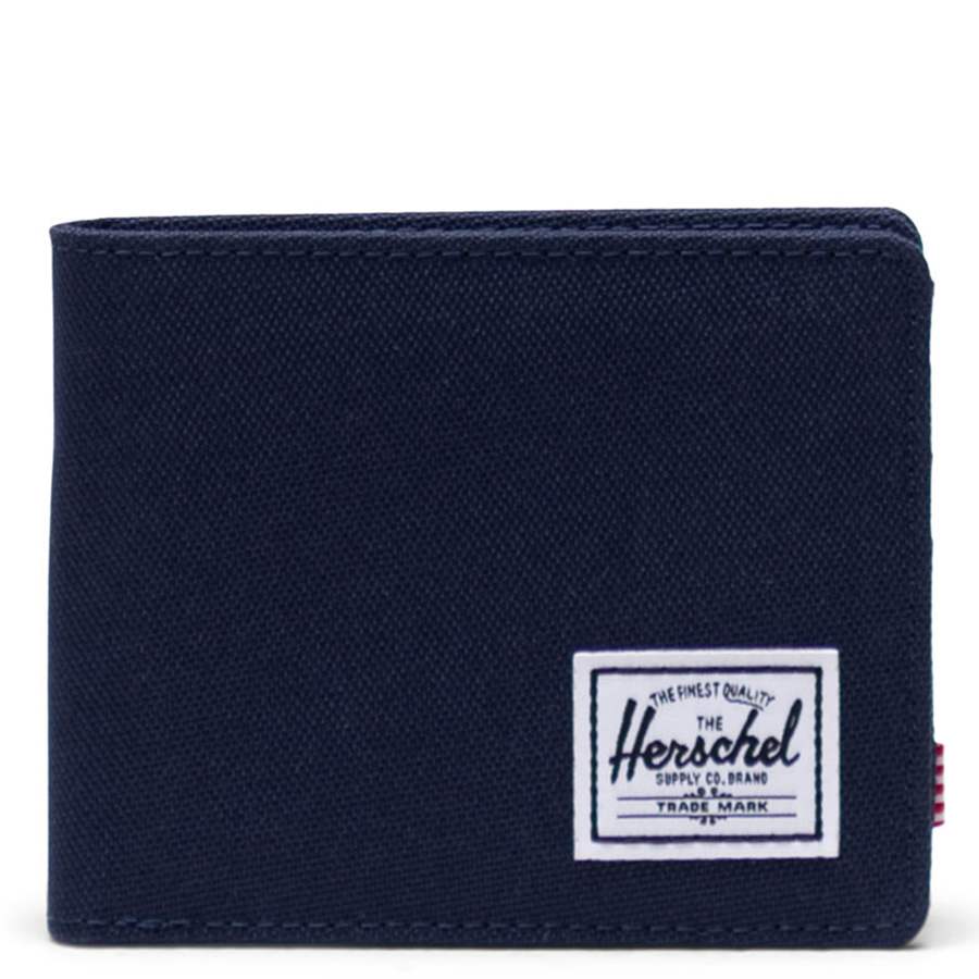 Ví đựng tiền Herschel Roy Coin RFID Wallet S Medieval Blue Crosshatch/Medieval Blue