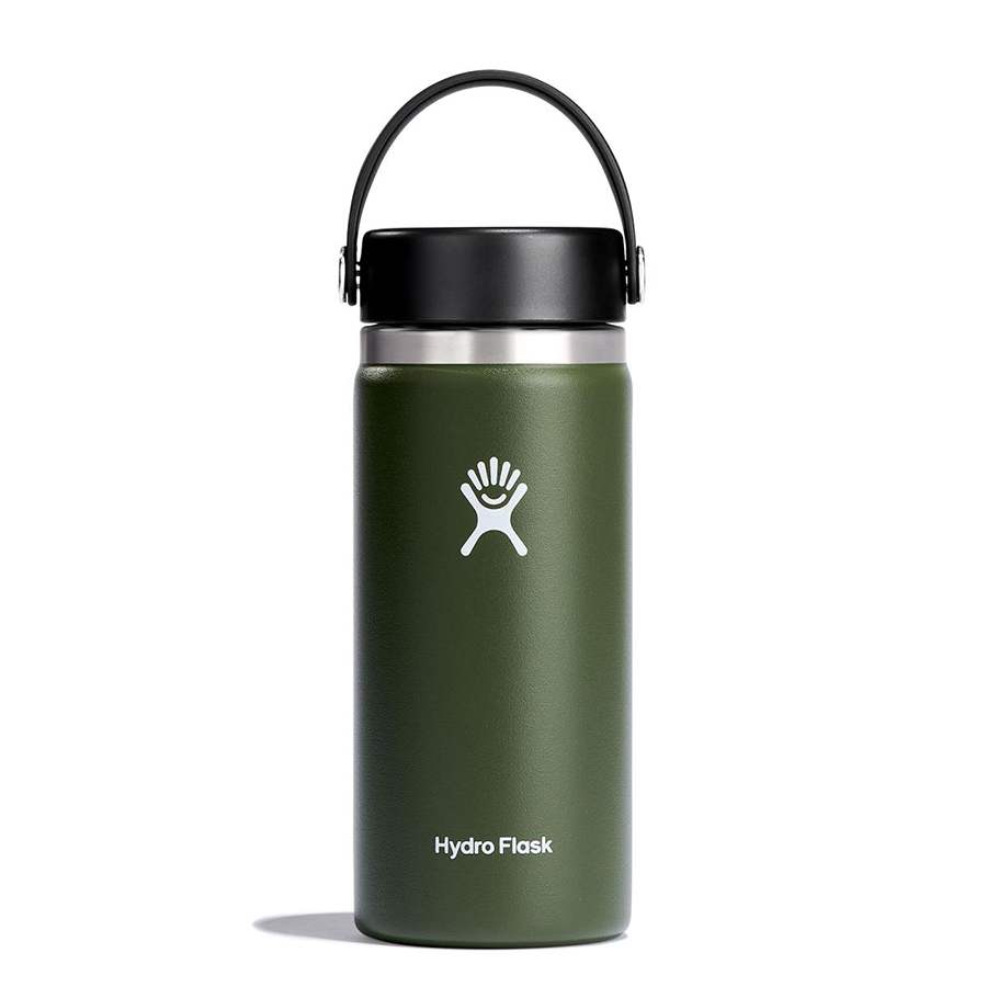 Bình nước Hydro Flask Wide Flex Cap W16BTS - 16 Oz 473ml Olive 2.0