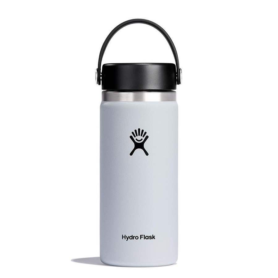 Bình nước Hydro Flask Wide Flex Cap W16BTS - 16 Oz 473ml White 2.0