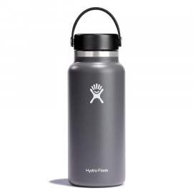 Bình nước Hydro Flask Wide Flex Cap W32BTS - 32 Oz 946ml Black 2.0