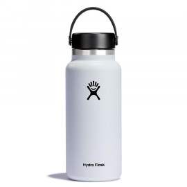 Bình nước Hydro Flask Wide Flex Cap W32BTS - 32 Oz 946ml White 2.0