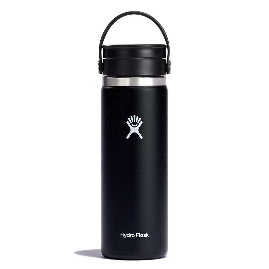 Bình nước Hydro Flask Wide Flex Sip Lid W20BCX - 20 Oz 590ml Black