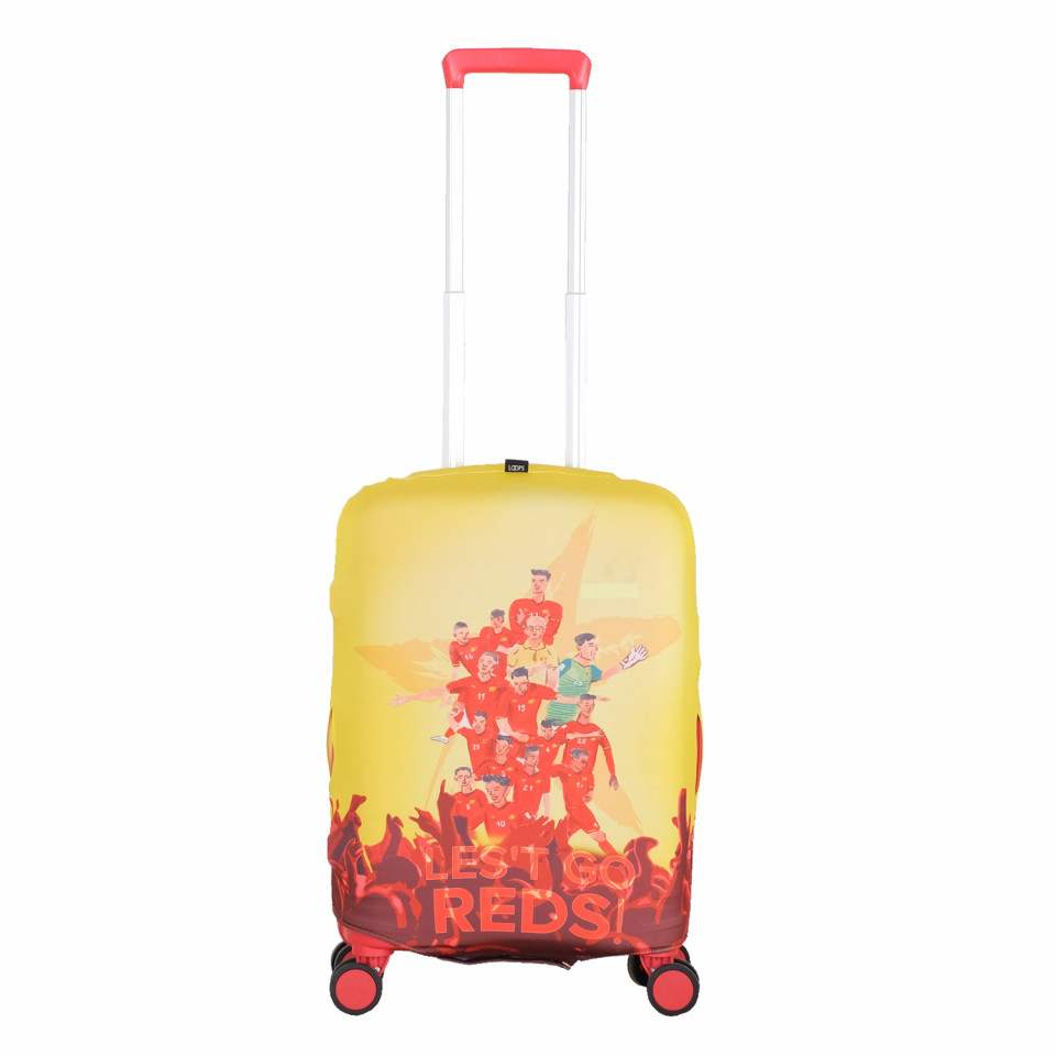 Bao trùm Vali Loops Let"s go RED BVL0182_20 S Ða Màu