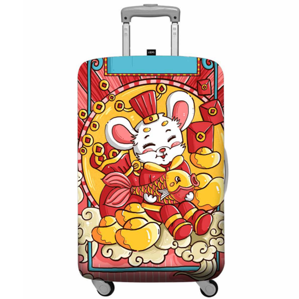Bao trùm Vali Loops Phát tài phát lộc BVL0184_20 S Ða Màu