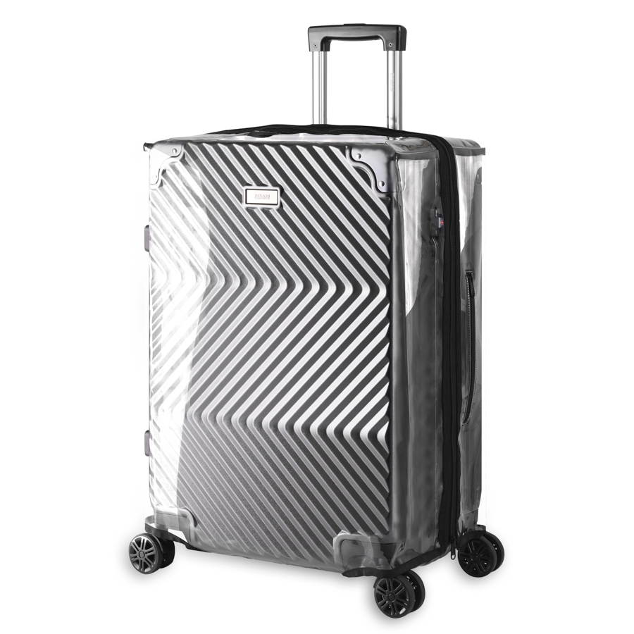 Bao trùm Vali The Travel Star Clearguard Cover_24 M Black