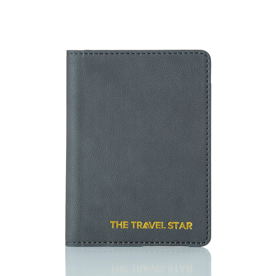 Phụ kiện khác The Travel Star Uni Passport Cover S Dark Grey