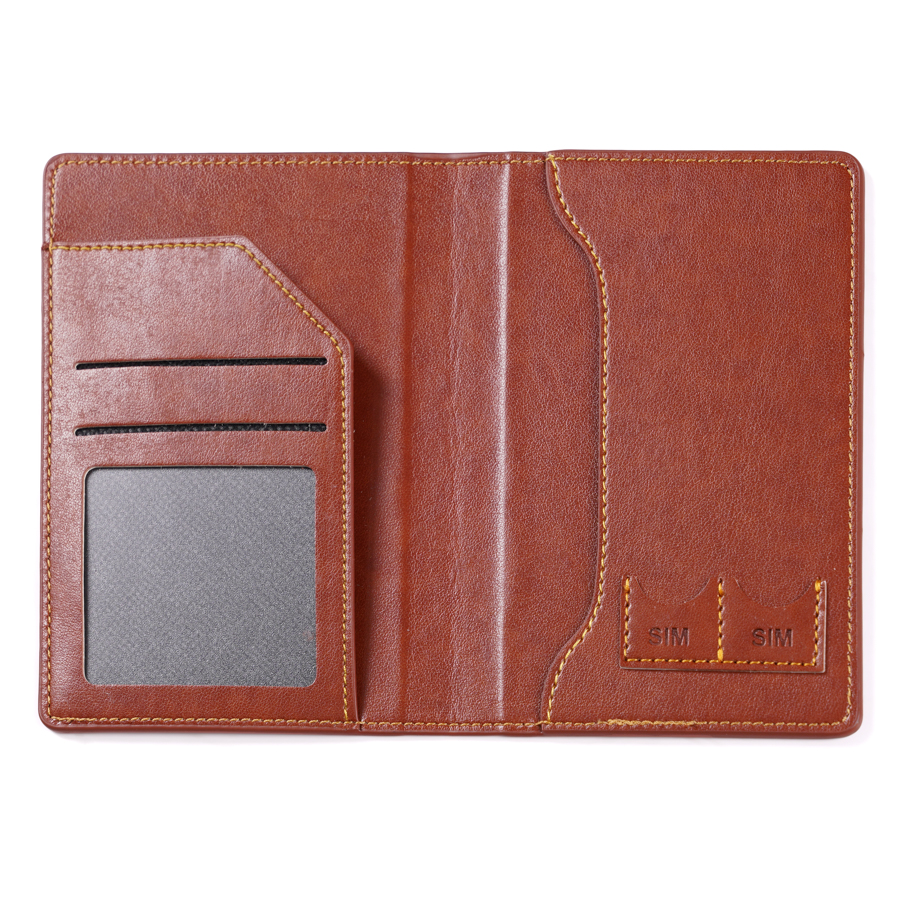 Ví đựng hộ chiếu/passport The Travel Star Xplus Passport Cover S Brown