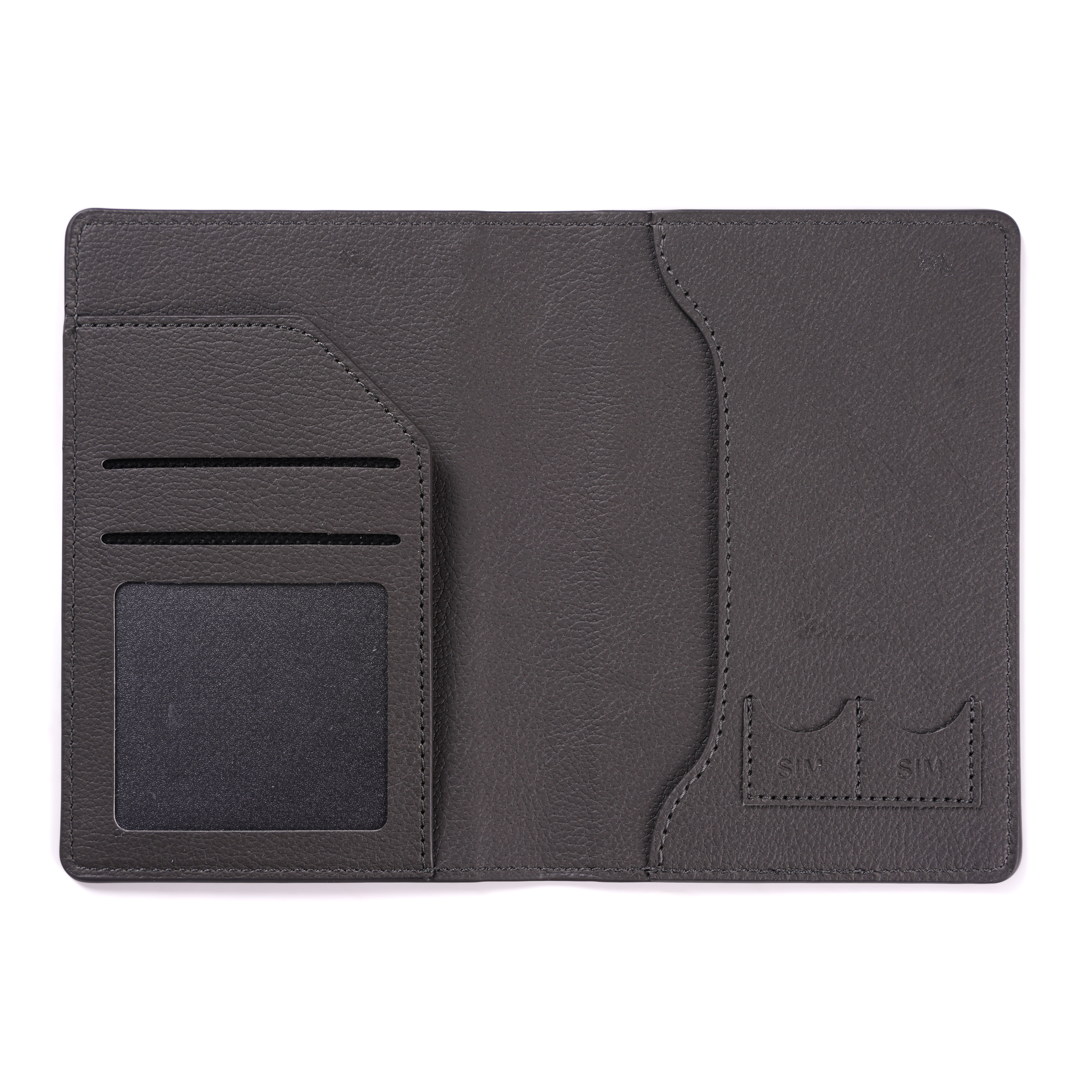 Ví đựng hộ chiếu/passport The Travel Star Xplus Passport Cover S Dark Grey