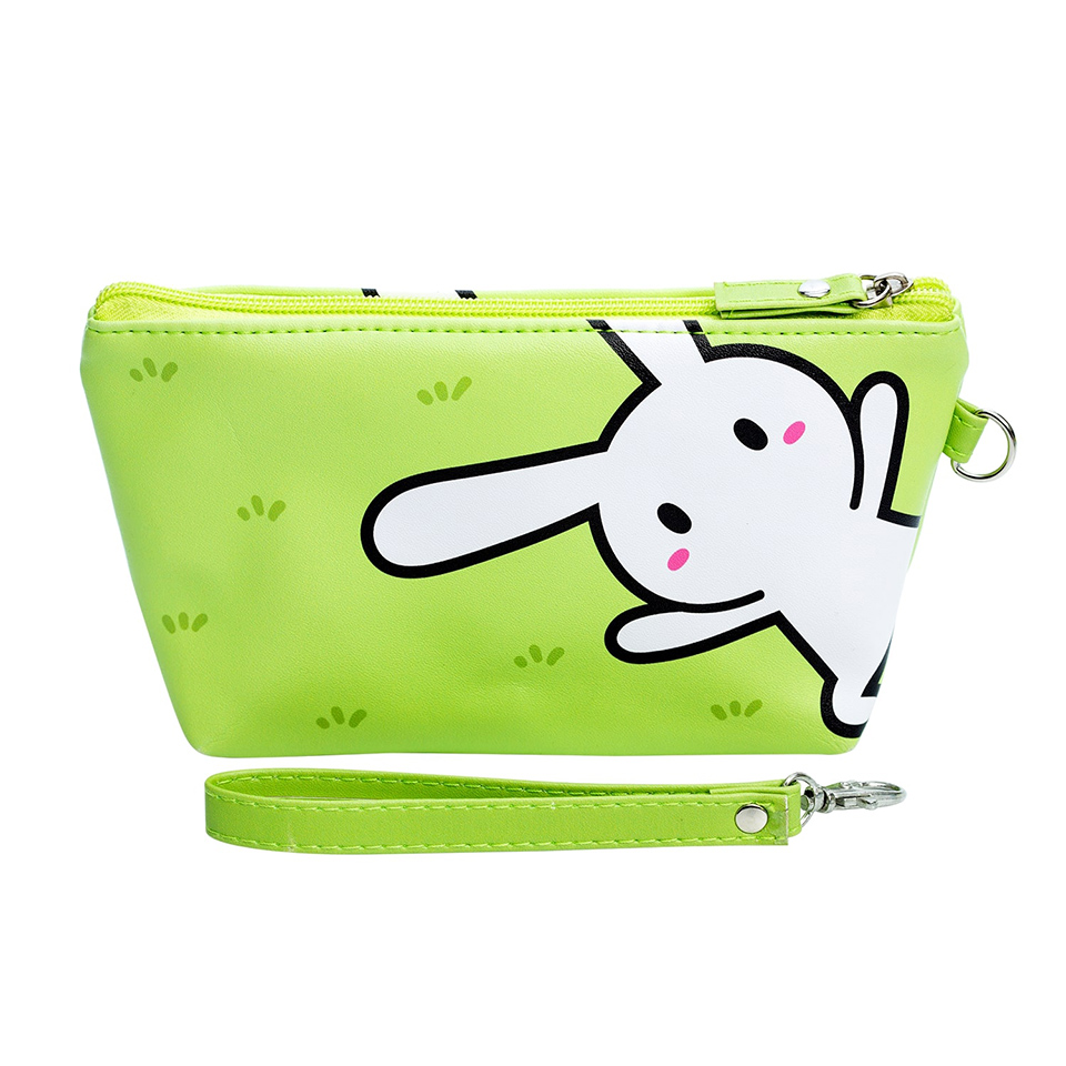 Túi đựng mỹ phẩm Thỏ Bảy Màu Túi trang điểm Thỏ CMT7M01 S Light Green
