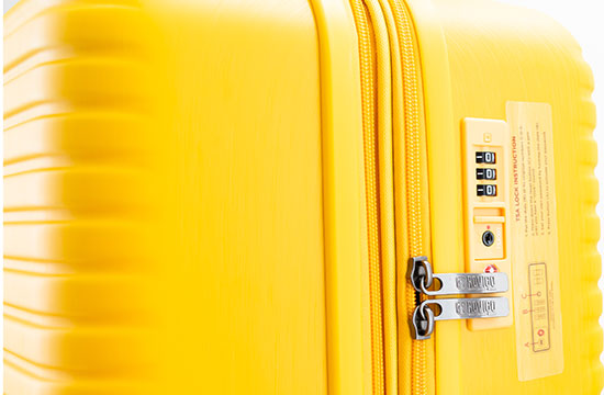 Vali kéo nhựa cứng Rovigo Pagani A56_28 L Yellow