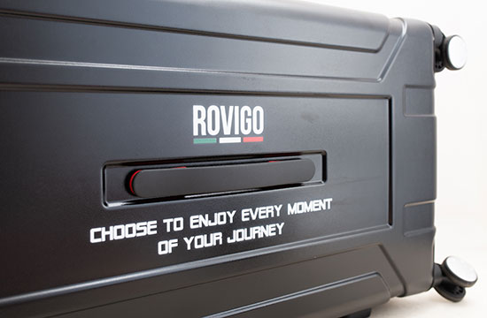 Vali kéo chống rạch Rovigo Trunker YG1802_19 S Black
