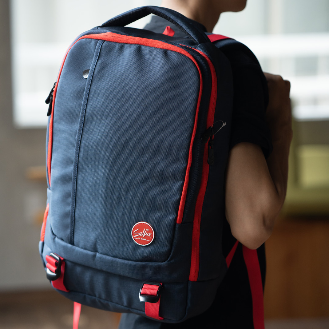 Balo học sinh Seliux F11 Tiger Backpack M Red