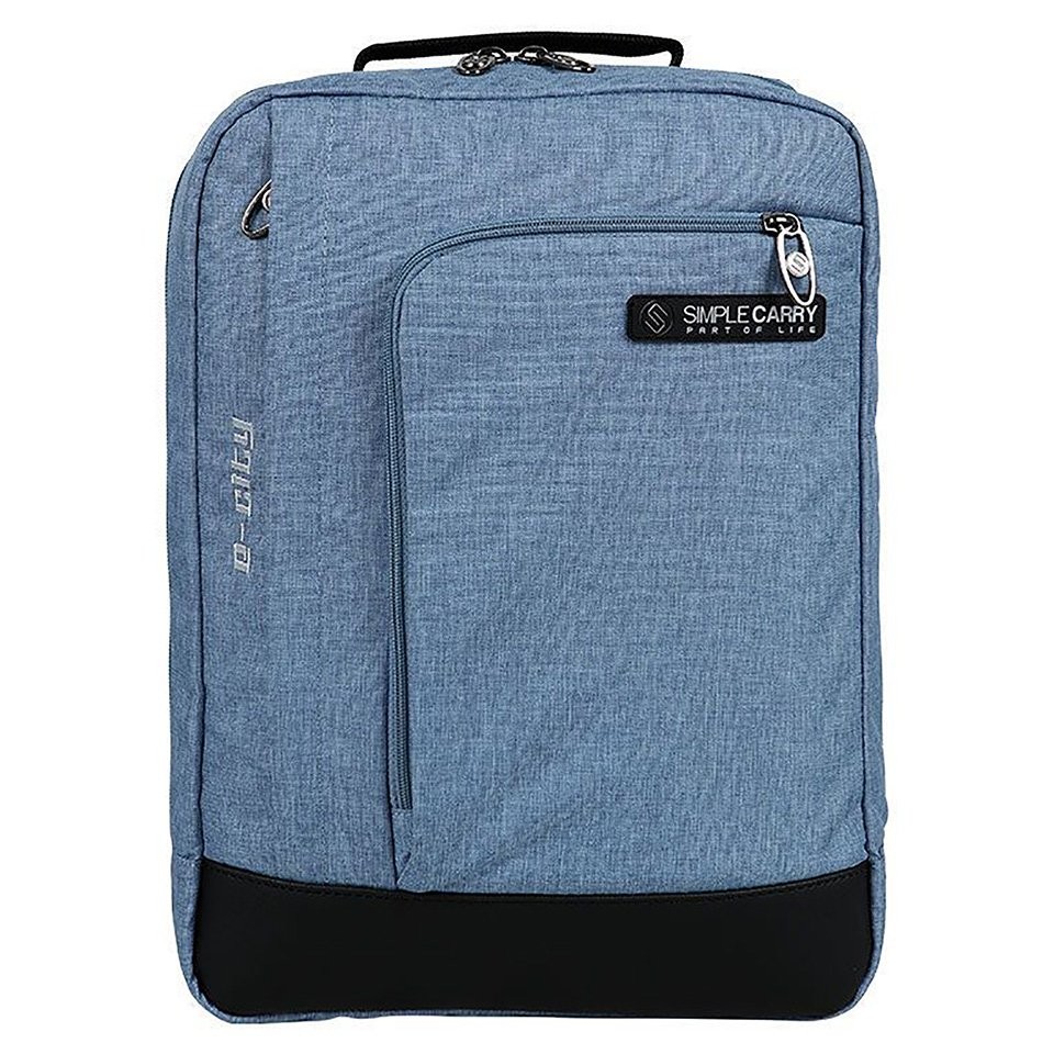 Balo laptop Simplecarry E-City M Blue