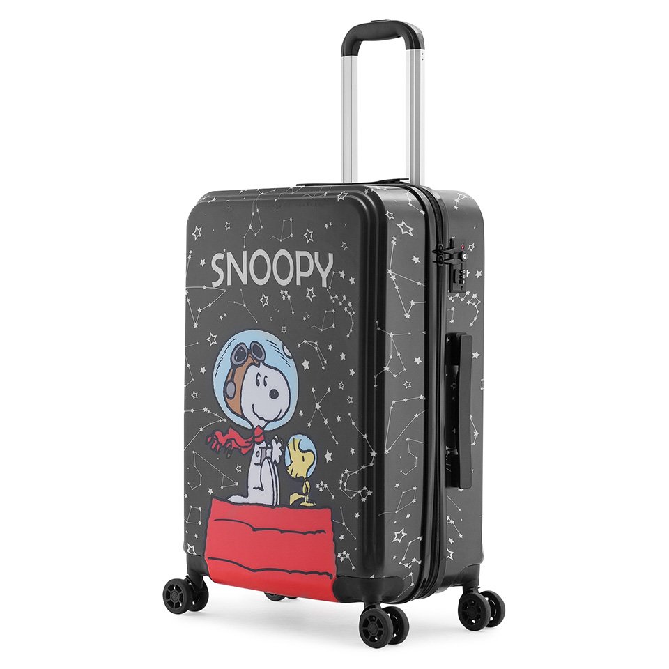 Vali Snoopy Vali 4 bánh 24inch M Black