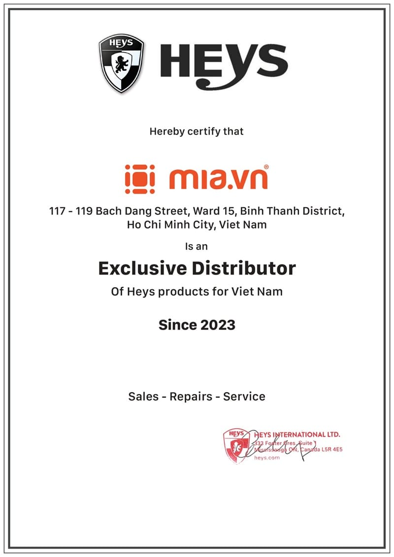 MIA.vn chính thức phân phối độc quyền vali Heys tại Việt Nam 4