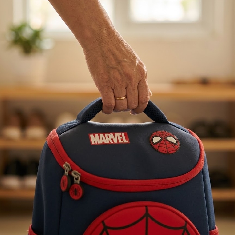 Đánh giá thực tế balo đi học cho bé trai lớp 1 Disney Spiderman 3