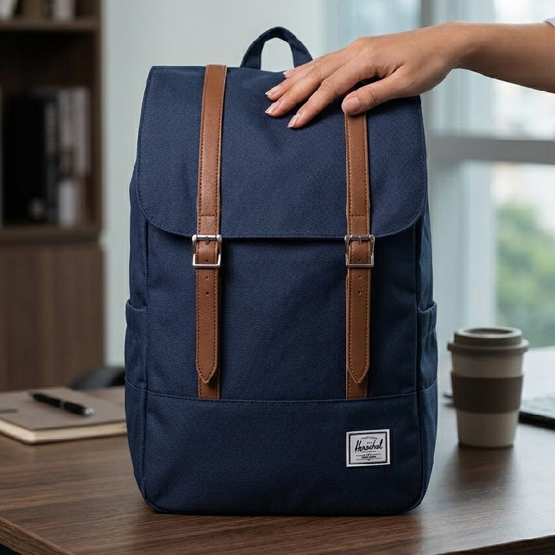 Review chân thật balo đi làm chống nước Herschel Survey TM 3