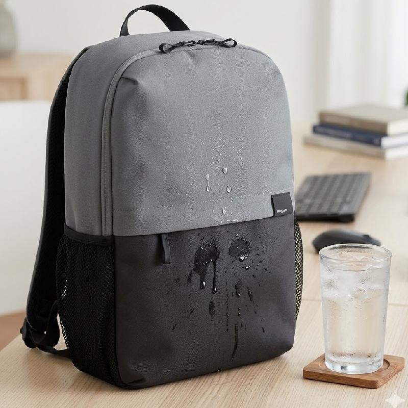 Trên tay balo đi làm chống nước Targus Sagano EcoSmart Campus 6