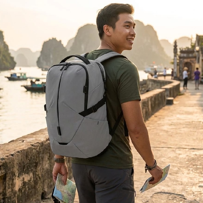 Chuyến đi ngắn cùng balo du lịch đa năng Targus Terra EcoSmart 3