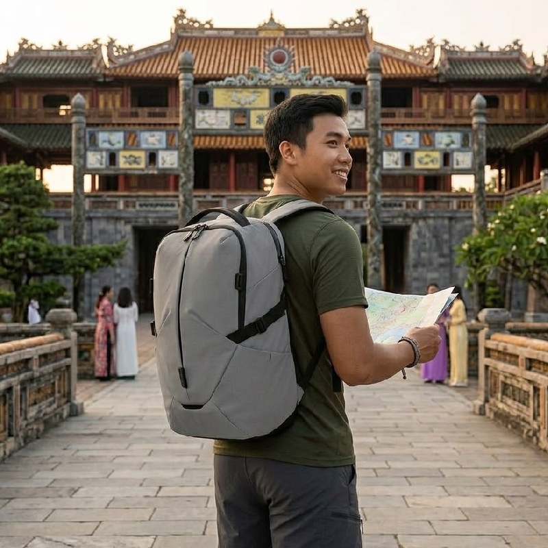 Chuyến đi ngắn cùng balo du lịch đa năng Targus Terra EcoSmart 4