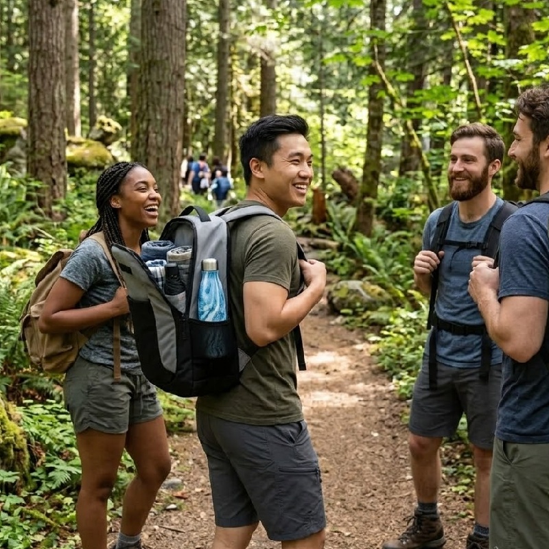 Chuyến đi ngắn cùng balo du lịch đa năng Targus Terra EcoSmart 6